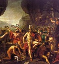 DAVID Jacques Louis Leonidas at Thermopylae