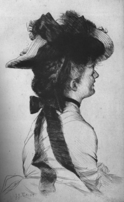 Tissot Le chapeau Rubens