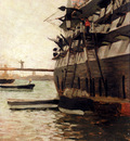 Tissot James The Hull Of A Battle Ship