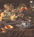 FYT Jan Still Life With Fruits And Parrot