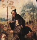 GOSSAERT Jan St Anthony with a Donor