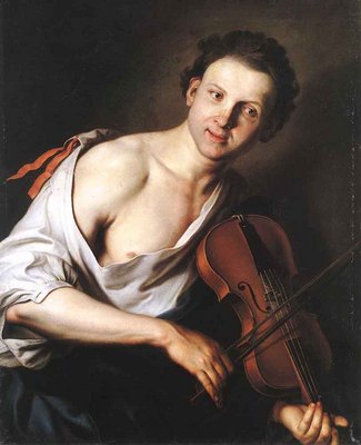 KUPECKY Jan Young Man With A Violin