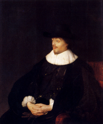 Lievens Jan Portrait Of Constantijn Huygens