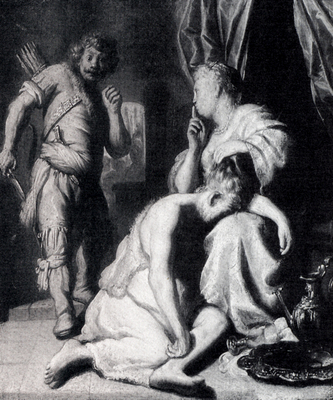 Lievens Jan Samson And Delilah1628