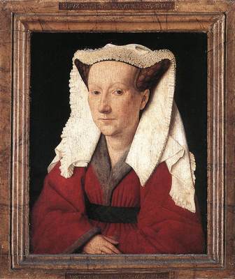 Eyck Jan van Portrait of Margareta van Eyck