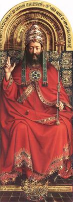 Eyck Jan van The Ghent Altarpiece God Almighty