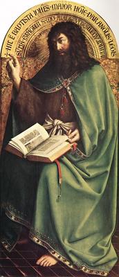 Eyck Jan van The Ghent Altarpiece St John the Baptist