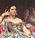 Ingres Madame Moitessier Seated detail