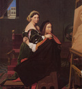 Ingres Raphael and the Fornarina