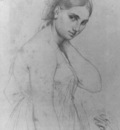 Ingres Study for Raphael and the Fornarina