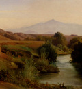 Gibert Jean Baptiste Adolphe A View Of The Roman Campagna