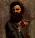 Corot Jean Baptiste Camille Corot Head Of Bearded Man