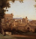 Corot Rome View from the Farnese Gardens Morning