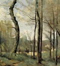 Corot First Leaves near Nantes