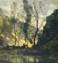Corot Jean Baptiste Camille LES CONTREBANDIERS