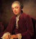Greuze Jean Baptiste Portrait Of Abraham De Roquencourt