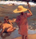 Sorolla y Bastida Joaquin The Young Amphibians