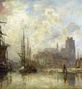 Jongkind Johan Berthold The Port of Dordrecht
