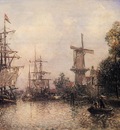 Jongkind Johan Berthold The Port of Rotterdam2
