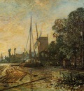 Jongkind Johan Berthold Windmill near the Water