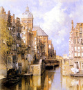 Klinkenberg Johannes Christiaan Karel The Oudezijdsvoorburgwal Amsterdam