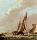 Koekkoek Jan Hermanus Shipping In A Choppy Estuary