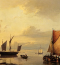 Koekkoek Johannes Hermanus Barend Shipping In A Calm