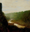 Grimshaw John Atkinson Landscape With A Winding River