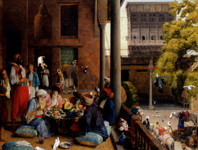 Lewis John Frederick The Midday Meal Cairo