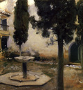 Sargent John Singer Alhambra Patio de la Reja