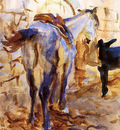 Sargent John Singer Saddle Horse Palestine
