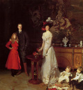 Sargent John Singer Sir George Sitwell Lady Ida Sitwell and Family