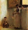 Sargent John Singer Stringing Onions