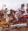 Sargent John Singer The Wrecked Sugar Refinery