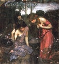 Nymphs finding the head of orpheus study JW