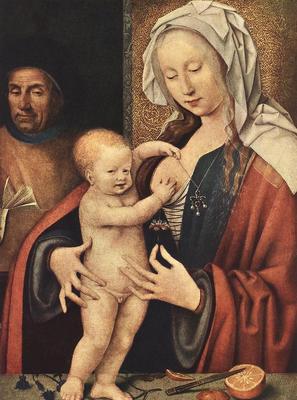 CLEVE Joos van The Holy Family