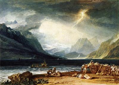 Turner Joseph Mallord William The Lake of Thun Switzerland