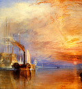 Turner Joseph Mallord William The fighting Temeraire tugged to her last Berth to be broken up