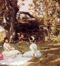 Stewart Julius LeBlanc Picnic Under The Trees