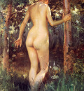 Stewart Julius LeBlanc Study Of A Nude Woman