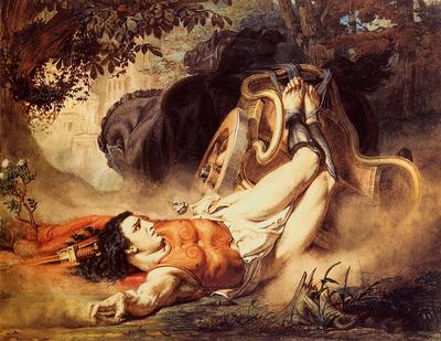 Alma Tadema The Death of Hippolytus