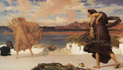 Leighton Greek Girls Playing at Ball