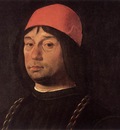 COSTA Lorenzo Portrait Of Giovanni Bentivoglio