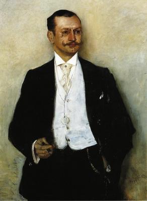 Corinth Lovis Portrait of the Painter Karl Strathmann