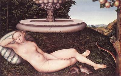 CRANACH Lucas the Elder The Nymph Of The Fountain