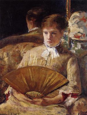 Cassatt Mary Portrait of a Lady aka Miss Mary Ellison