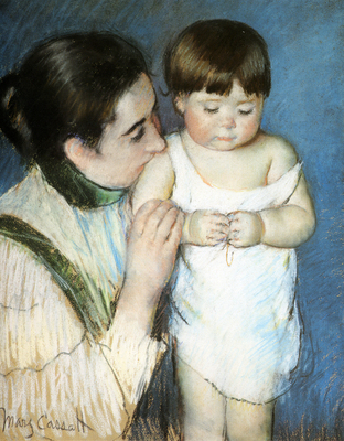 Cassatt Mary Young Thomas And His Mother