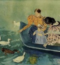 Cassatt Mary Feeding the Ducks
