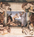 Ceiling of the Sistine Chapel detail2 EUR