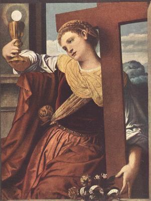 MORETTO da Brescia Allegory Of Faith
